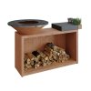 OFYR Island Corten 85 Ceramika Ciemnoszara